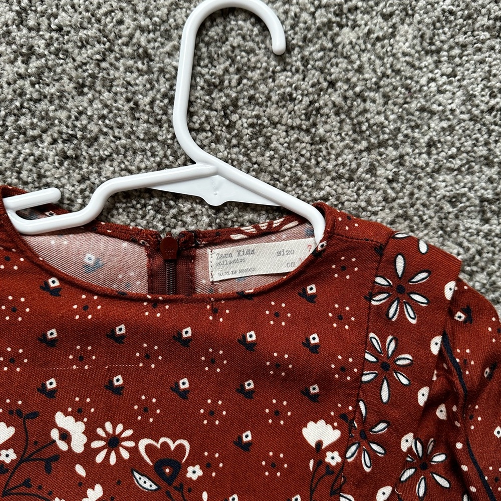 Brown fall dress
